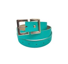 Rectangle Plating Belt - Turquoise