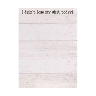 I Didn't Lost My Shit Today! Mini Notepad