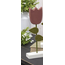 Wooden Tulip Pedestal - Dusty Pink