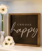 Choose Happy Chalkboard Look Frame Choose Happy Chalkboard Look Frame