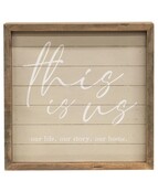 This is us Sign 10x10 This is us Sign 10x10