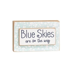 Blue Skies Are On They Way Block