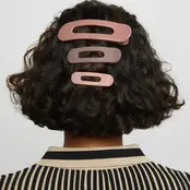 Flat Lay Claw Clip 3pc Flat- Terracotta Flat Lay Claw Clip 3pc Flat- Terracotta