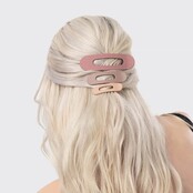 Flat Lay Claw Clip 3pc Flat- Terracotta Flat Lay Claw Clip 3pc Flat- Terracotta