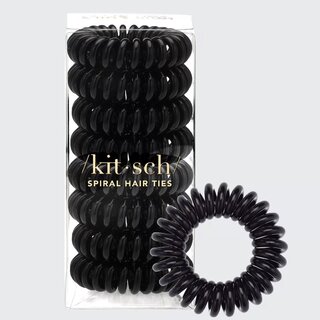 Spiral Hair Ties 8 Pc