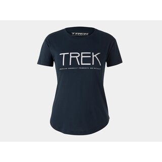 Trek Vintage Logo Women's Tee - Navy