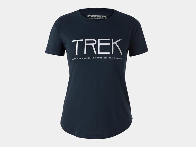 Trek Vintage Logo Women's Tee - Navy