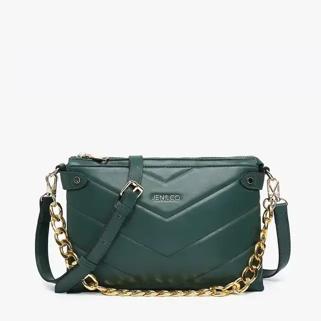 Britt Puffer Crossbody w/ Snaps Britt Puffer Crossbody w/ Snaps