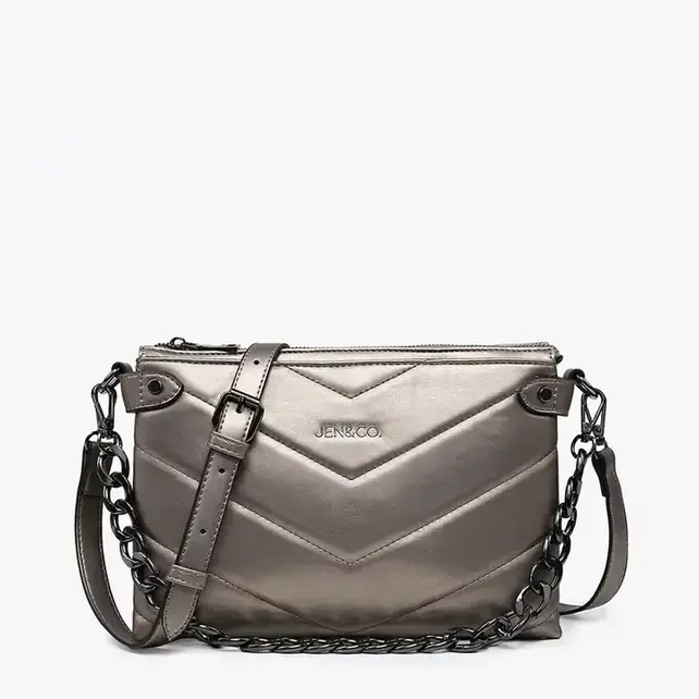 Britt Puffer Crossbody w/ Snaps Britt Puffer Crossbody w/ Snaps