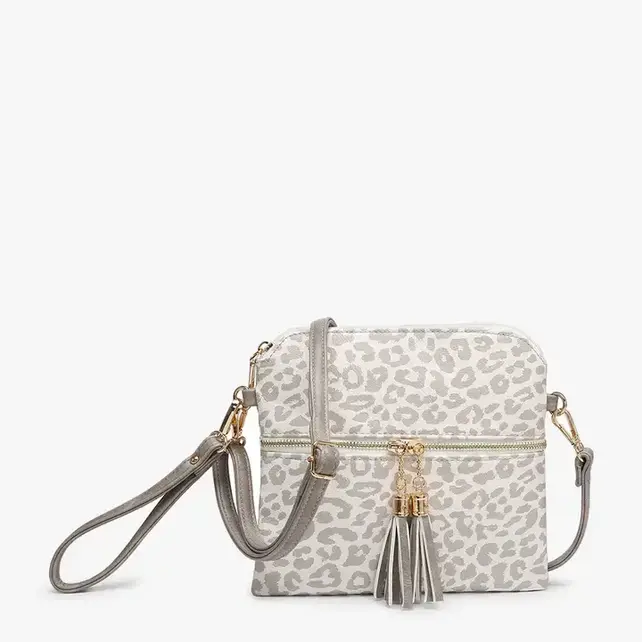 Tara Double Zip Crossbody/Wristlet