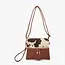 Tara Double Zip Crossbody/Wristlet