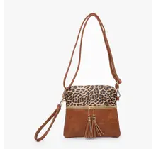 Tara Double Zip Crossbody/Wristlet