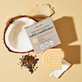 Coconut Repair Conditioner Bar/Mask For Dry Damaged Hair