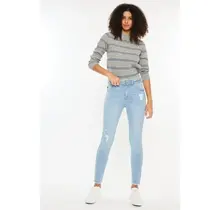 Kancan Danica High Rise Ankle Skinny Jeans