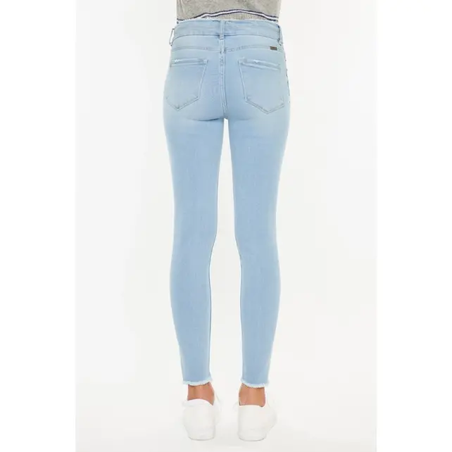 Kancan Danica High Rise Ankle Skinny Jeans