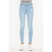 Kancan Danica High Rise Ankle Skinny Jeans