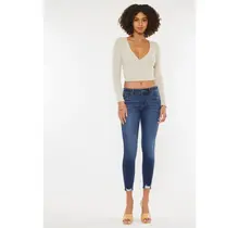 Kancan Willowbrook Mid Rise Ankle Skinny Jeans