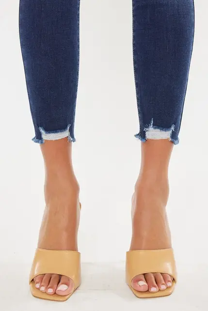 Kancan Willowbrook Mid Rise Ankle Skinny Jeans