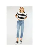 Kancan Michelle High Rise Slim Straight Leg Jeans