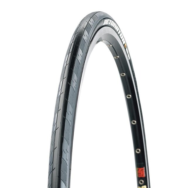 Maxxis, Detonator, Tire, 700 x 28C, Wire, Clincher, Single, 60TPI, Black Maxxis, Detonator, Tire, 700 x 28C, Wire, Clincher, Single, 60TPI, Black