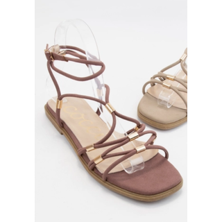 Macy Strappy Sandal - Mauve