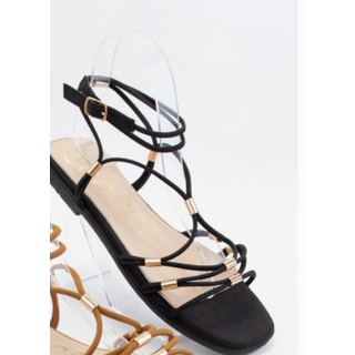 Macy Strappy Sandal - Black