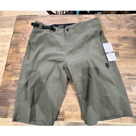 Fox Racing Ranger Mountain Bike Short with Liner - Dark Green