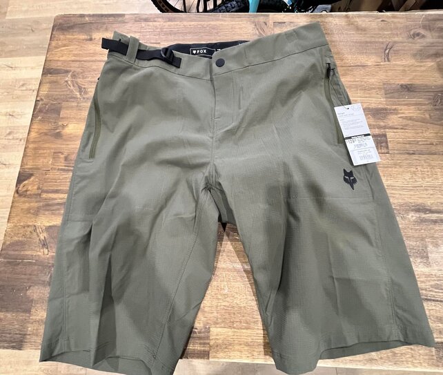 Fox Racing Ranger Mountain Bike Short with Liner - Dark Green Fox Racing Ranger Mountain Bike Short with Liner - Dark Green