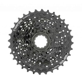 Shimano, CS-HG200-9, 9sp. cassette, 11-13-15-17-19-21-24-28-32T