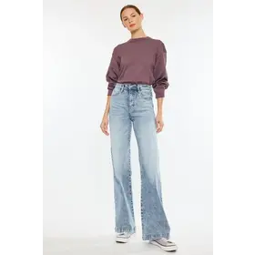 Kancan Roxana Ultra High Rise 90's Flare Jeans