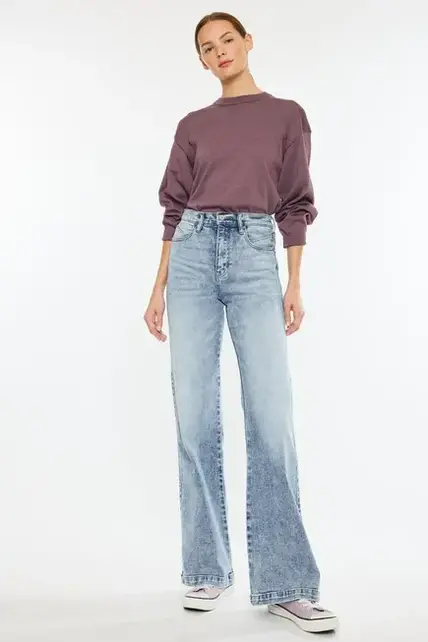 Kancan Roxana Ultra High Rise 90's Flare Jeans