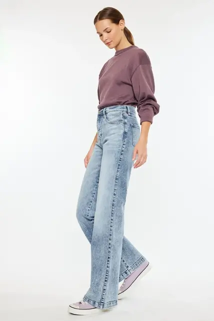 Kancan Roxana Ultra High Rise 90's Flare Jeans