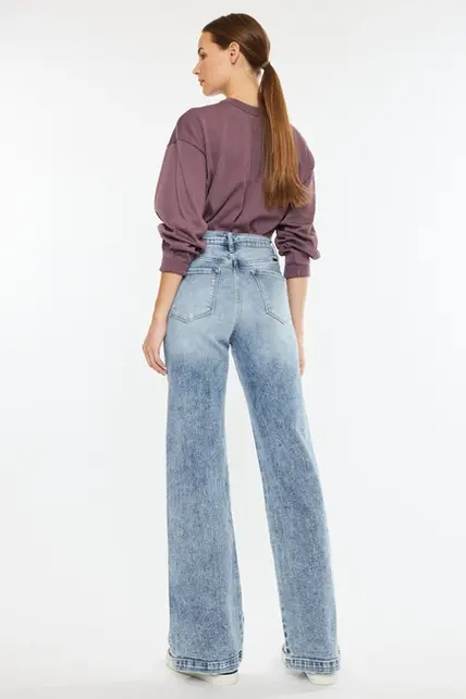 Kancan Roxana Ultra High Rise 90's Flare Jeans