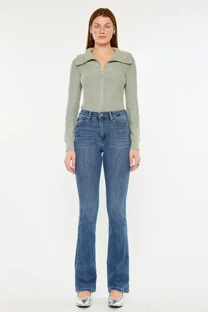 Kancan Ami High Rise Bootcut Jeans