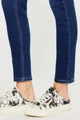 Kancan Jovi High Rise Cigarette Leg Jeans - Dark