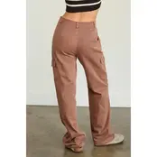 Baxley High Waisted Cargo Pant - Chestnut Baxley High Waisted Cargo Pant - Chestnut