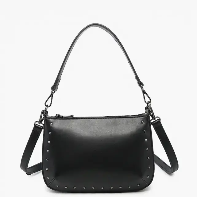 Carmen Studded Crossbody w/ Shoulder Strap