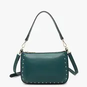Carmen Studded Crossbody w/ Shoulder Strap