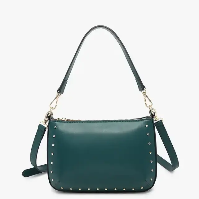 Carmen Studded Crossbody w/ Shoulder Strap