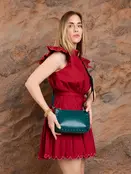 Carmen Studded Crossbody w/ Shoulder Strap