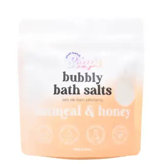 Oatmeal & Honey Bubbly Bath Salts