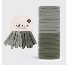Kitsch Eco-Friendly Nylon Elastics 20pc - Eucalyptus