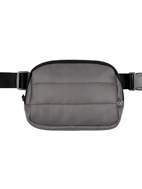 C.C Puffer Padding Fanny Pack