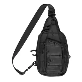 C.C Solid Puffer Padding Sling Bag
