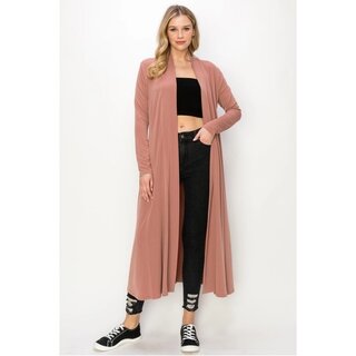 Wrenlee Belted Cardigan - Mauve