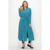 Wrenlee Belted Cardigan - Blue