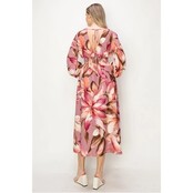 Wesley Long Sleeve Maxi Dress - Mauve