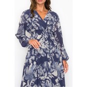 Weston Floral Maxi Dress - Blue