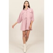 Wescott Shirt Dress - Mauve