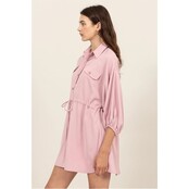 Wescott Shirt Dress - Mauve